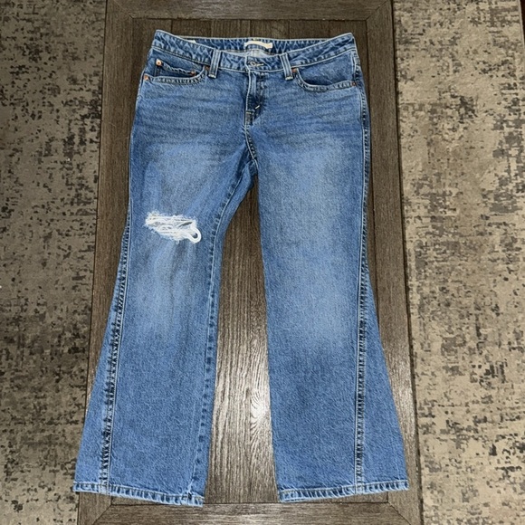 LEVI'S Premium NOUGHTIES BOOTCUT JEANS See No More - Picture 1 of 13